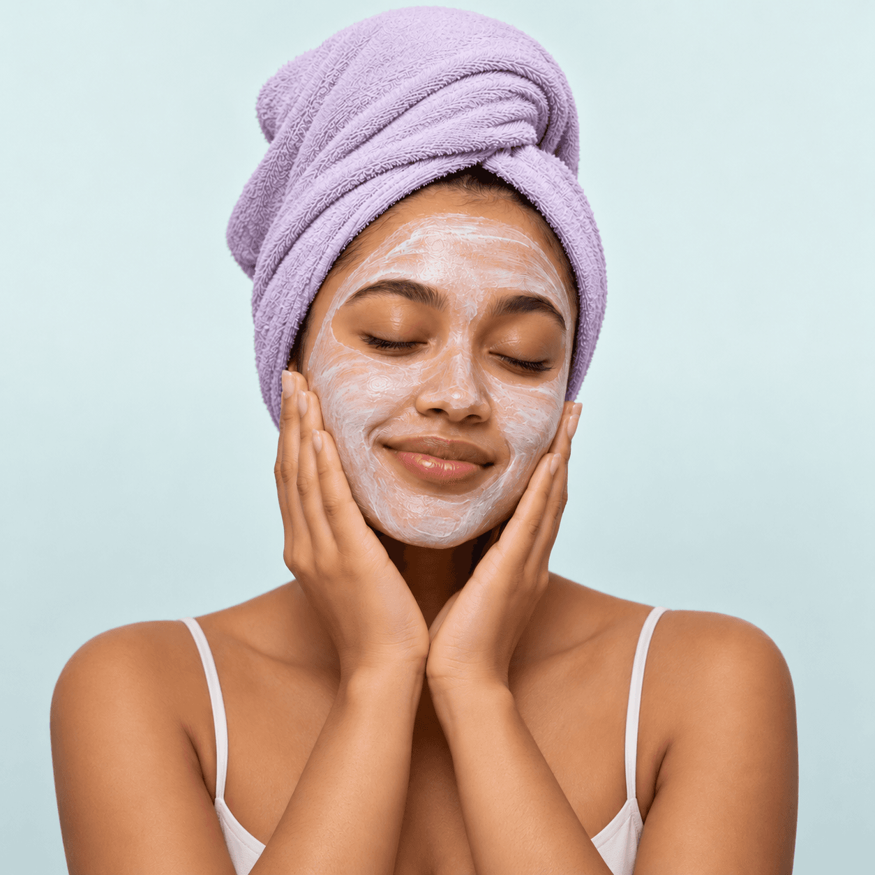 Leave Whitely cream on overnight while you sleep